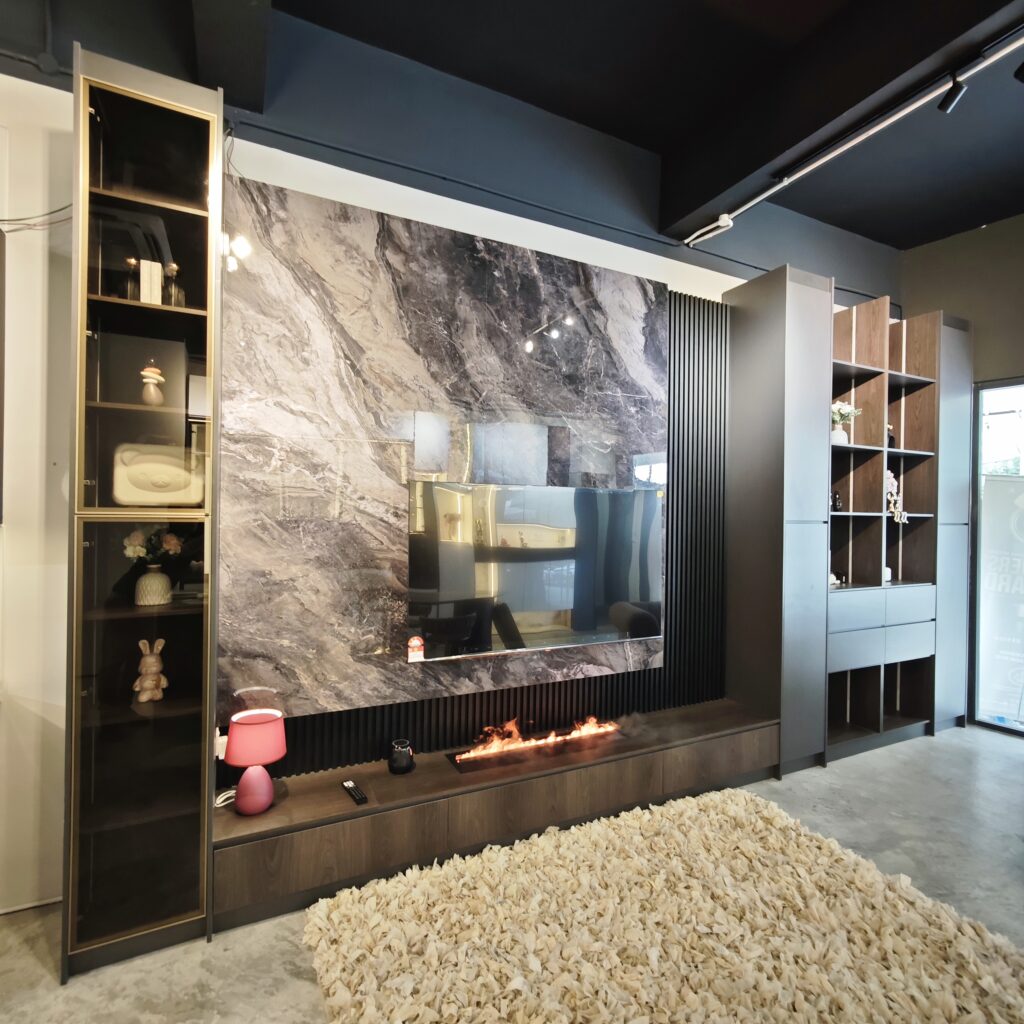 Modern custom TV cabinet by Avenue Design