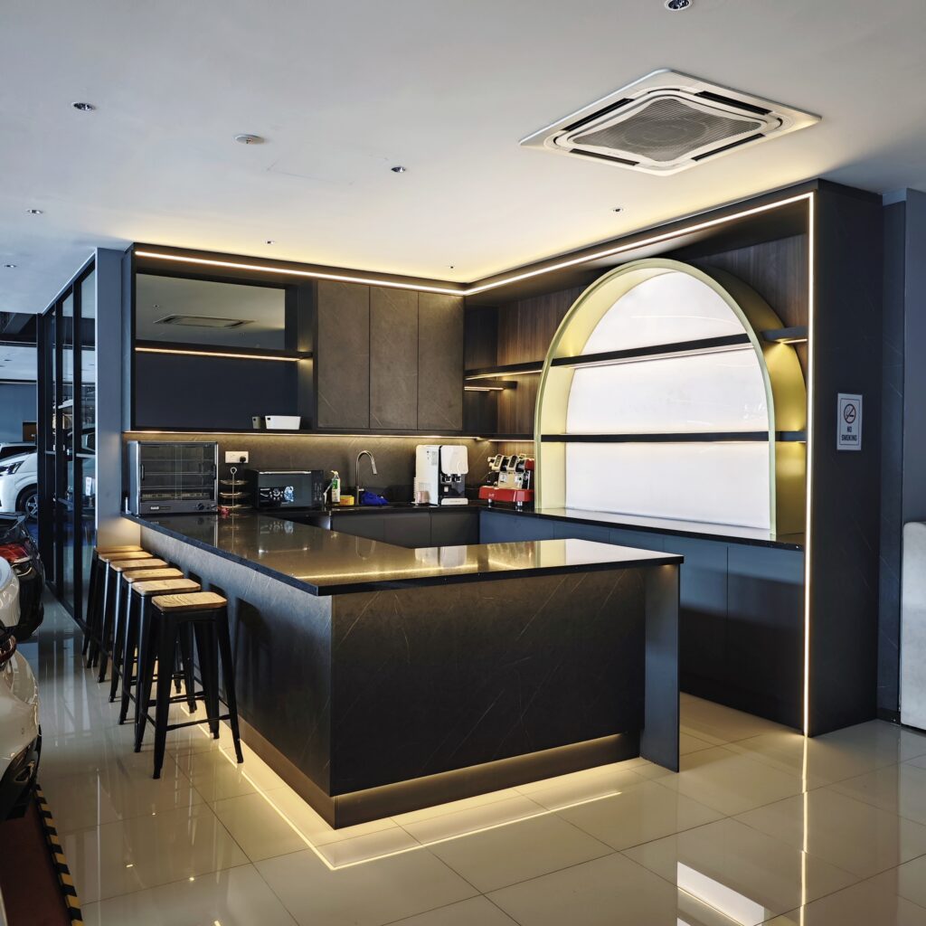 Modern kitchen island by Avenue Design