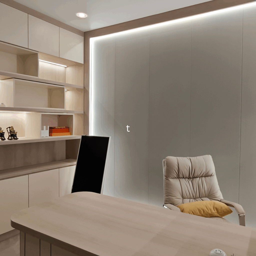 Custom study table by Avenue Design