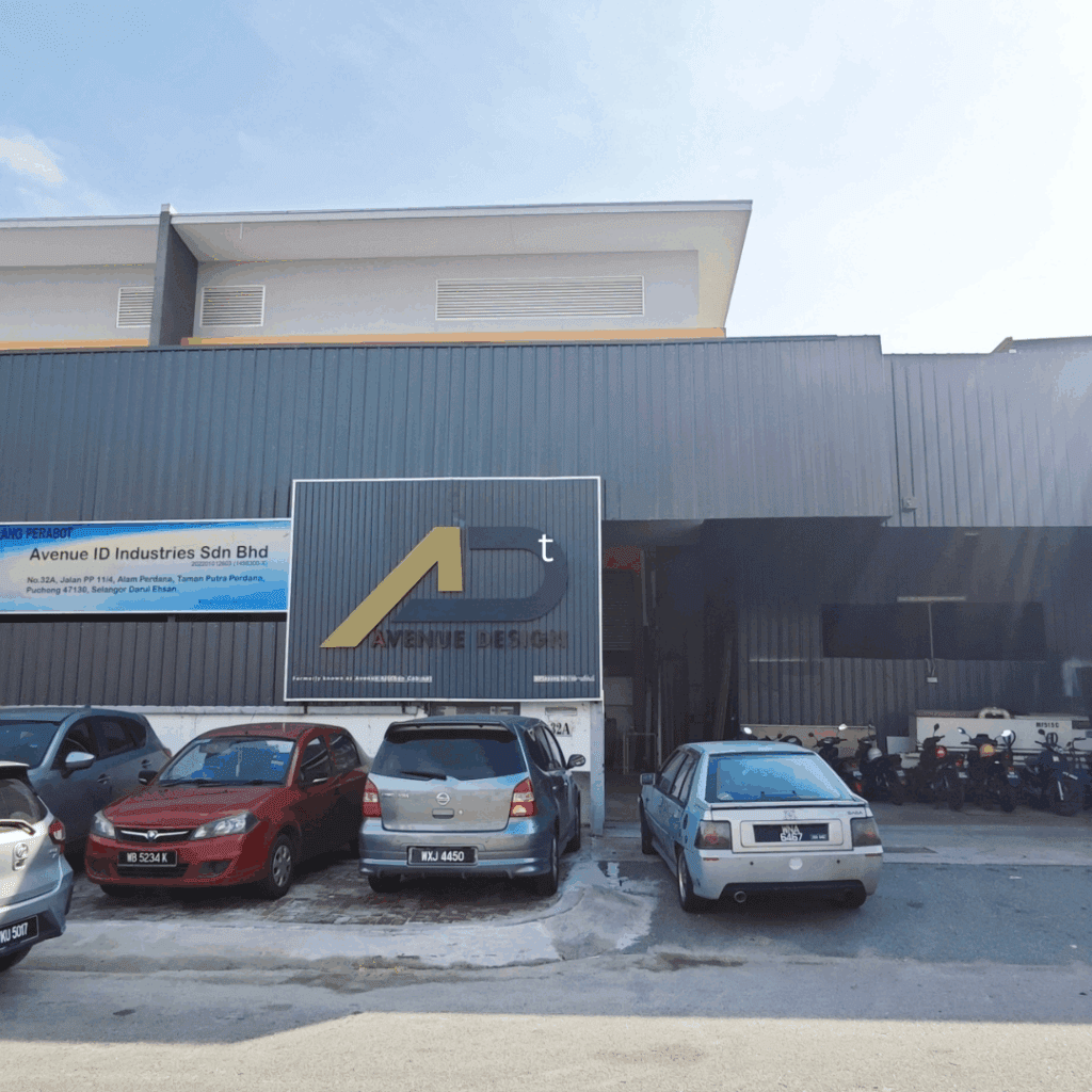 Avenue Design’s cabinet manufacturing factory located in Puchong